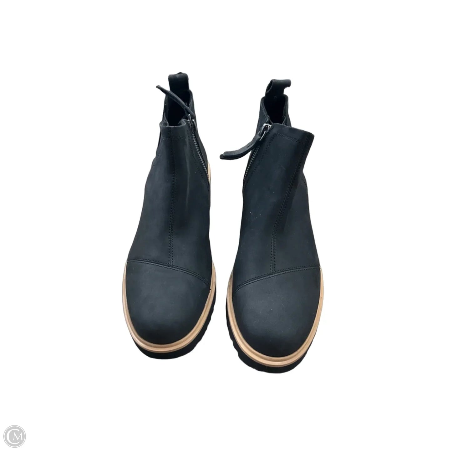 Boots Ankle Heels By Toms In Black, Size: 8