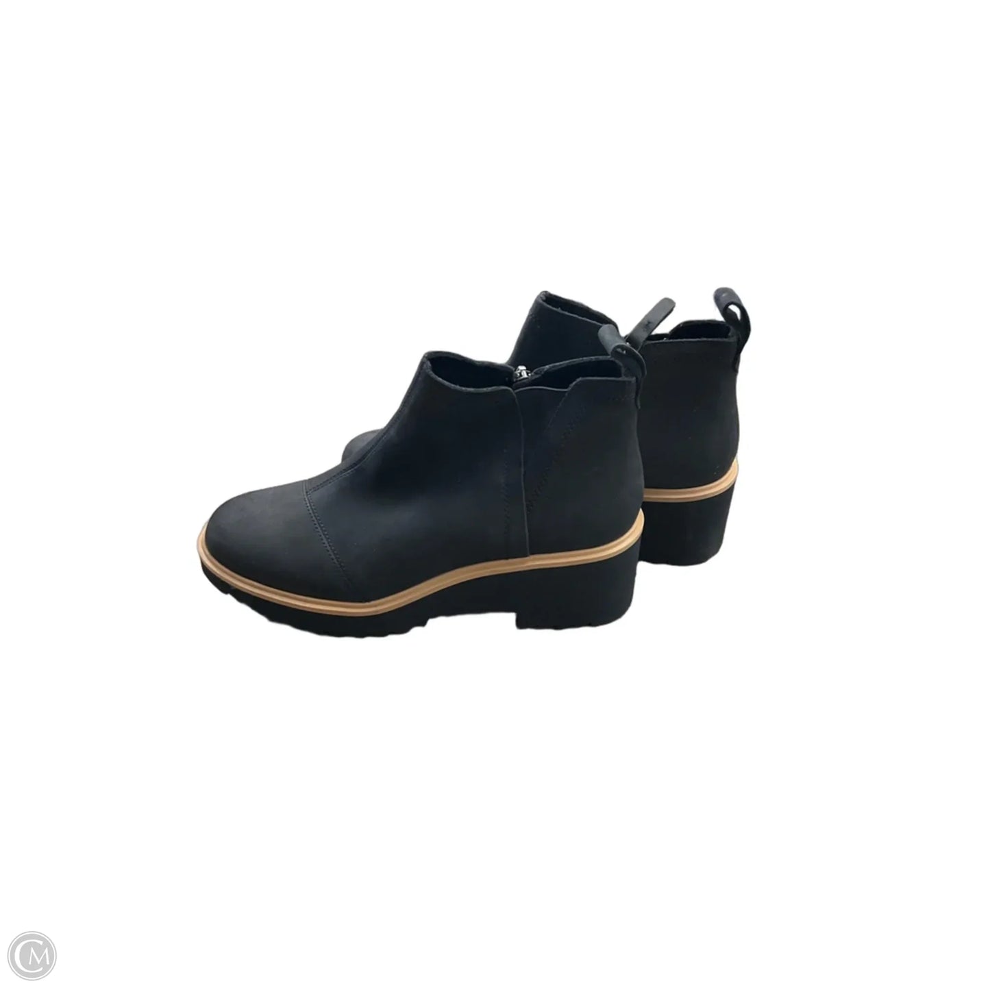 Boots Ankle Heels By Toms In Black, Size: 8