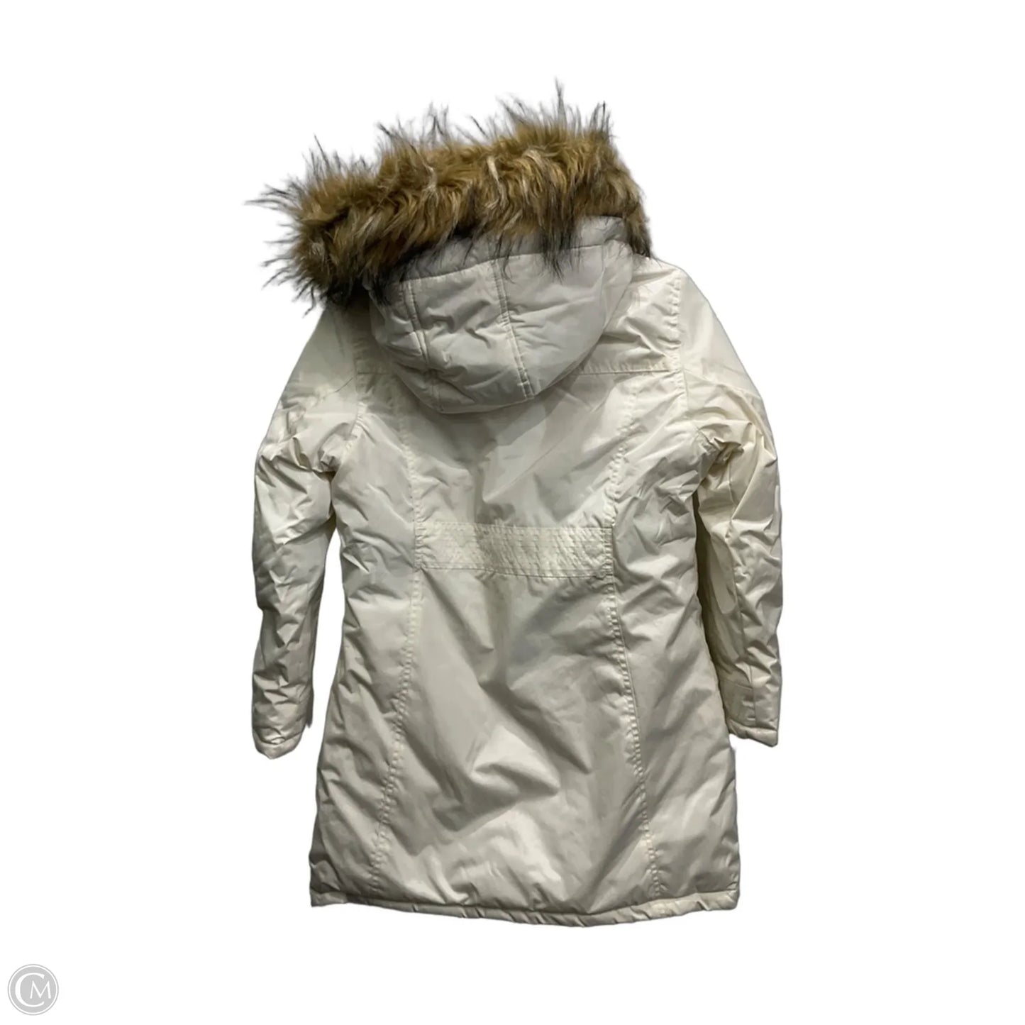 Jacket Puffer & Quilted By Steve Madden In Cream, Size: 10