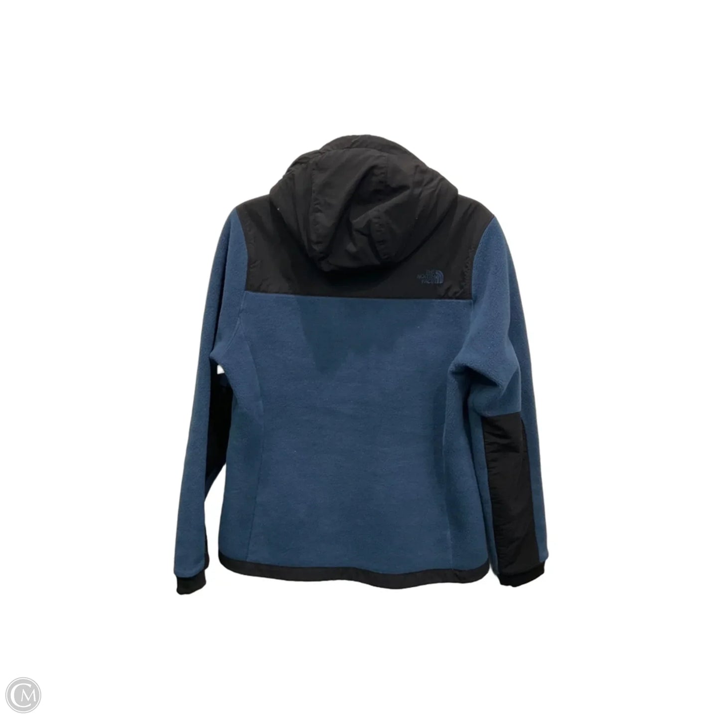 Athletic Jacket By The North Face In Black & Blue, Size: M