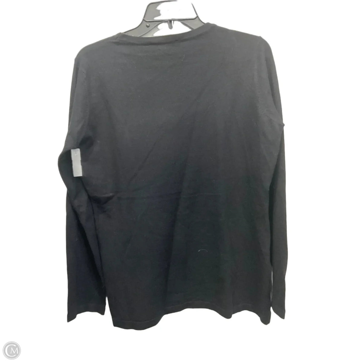 Top Long Sleeve By Clothes Mentor In Black, Size: L