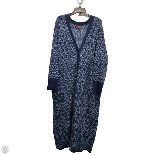 Cardigan By Jessica London In Blue, Size: 24