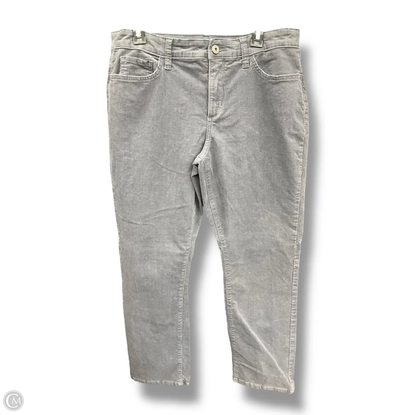 Pants Corduroy By St Johns Bay In Grey, Size: 14p
