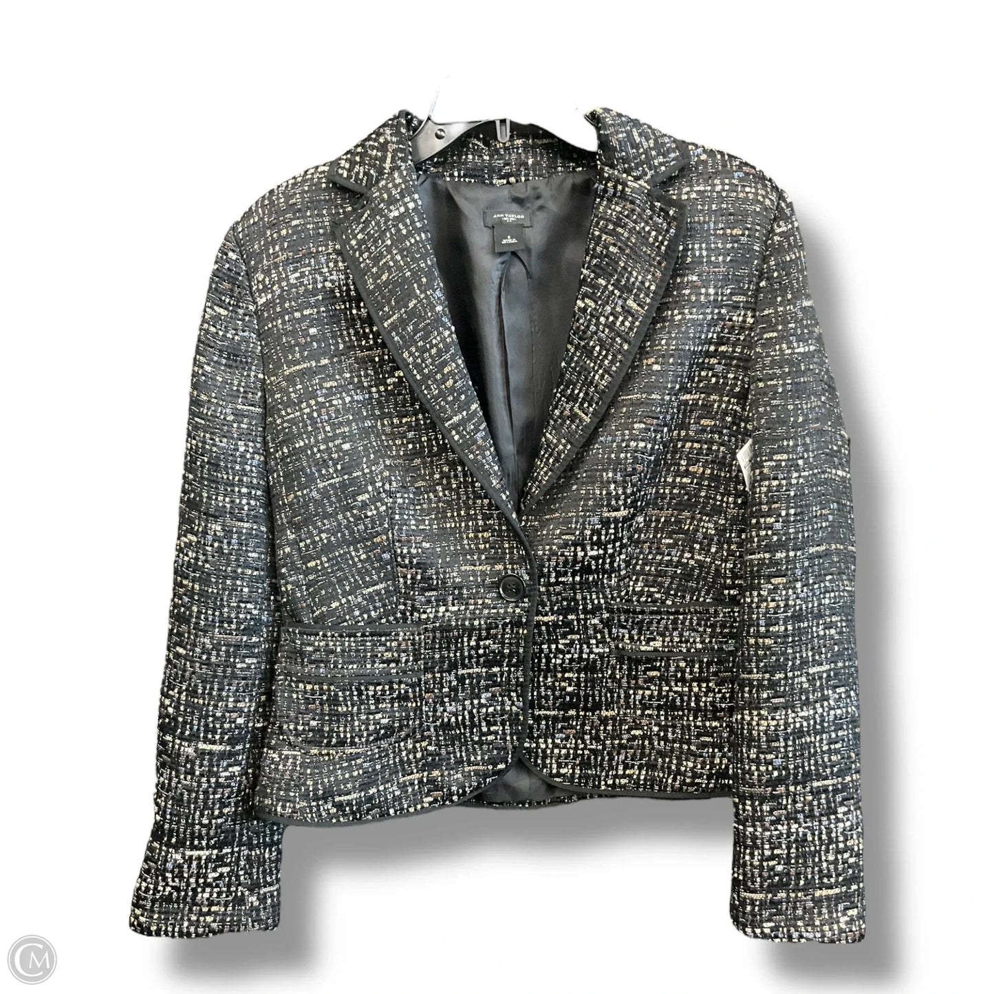 Blazer By Ann Taylor In Multi-colored, Size: M