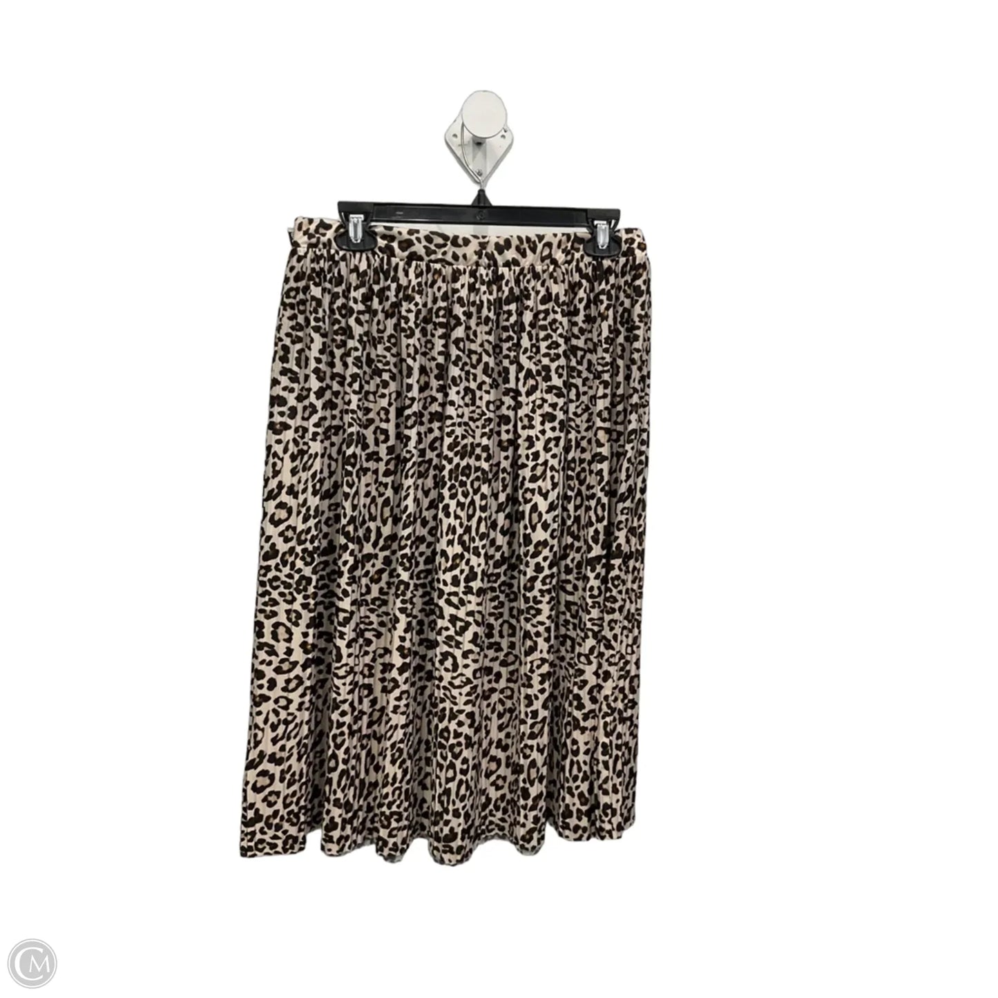 Skirt Midi By H&m In Animal Print, Size: M