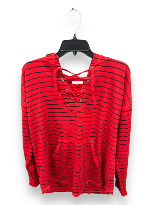 Top Long Sleeve By Maurices In Red, Size: L