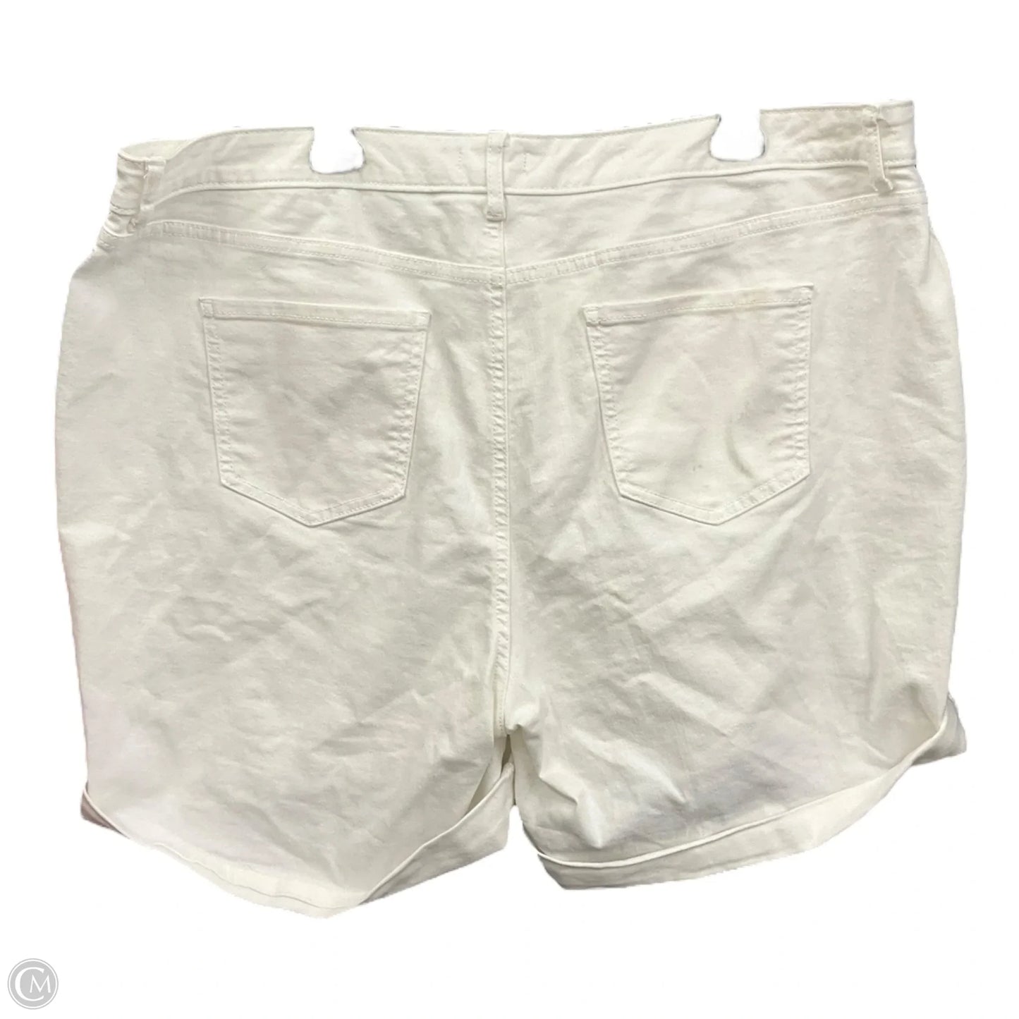 Shorts By Croft And Barrow In White, Size: 20