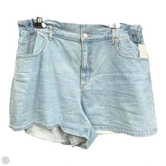Shorts By Loft In Blue Denim, Size: 18