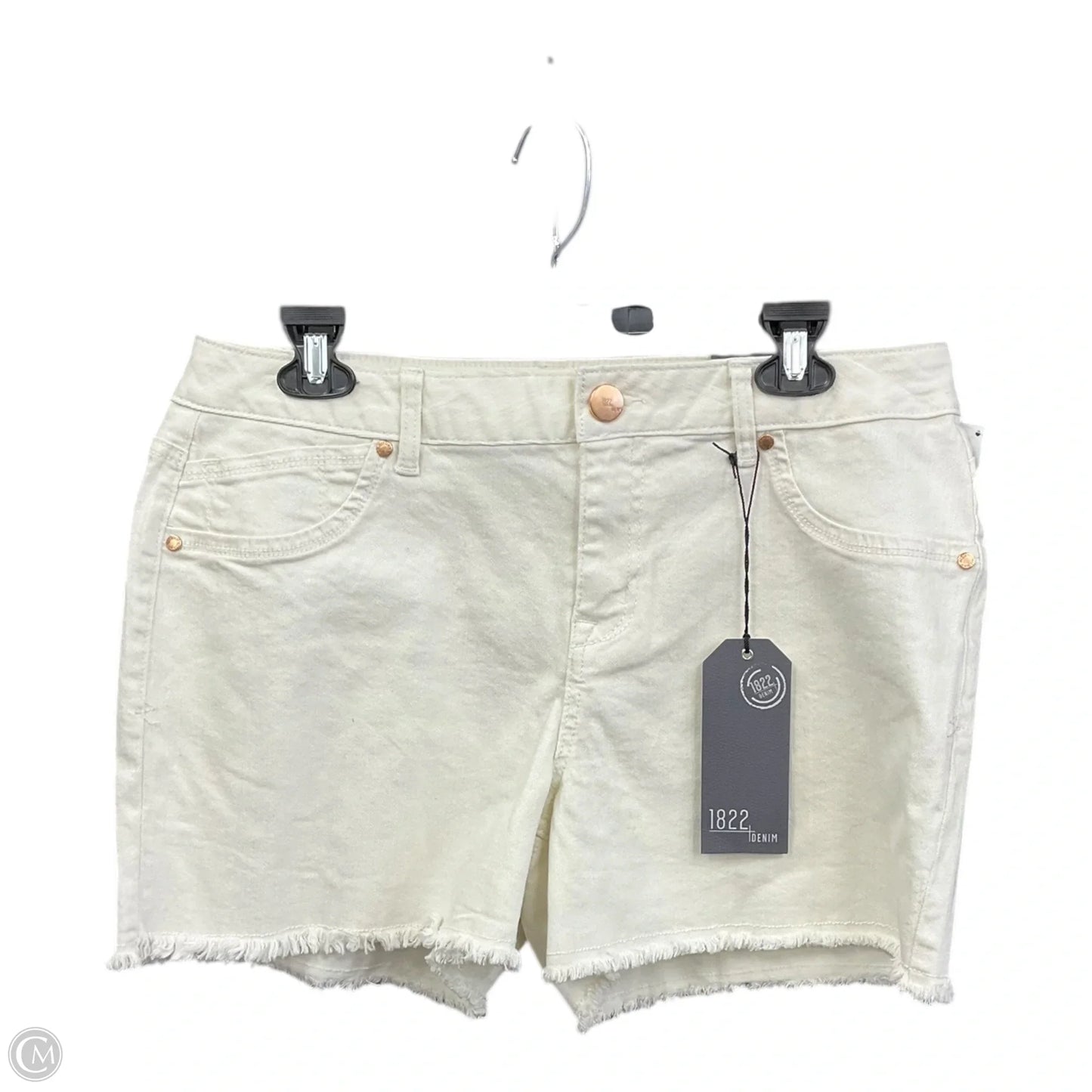 Shorts By 1822 Denim In Ivory, Size: 14