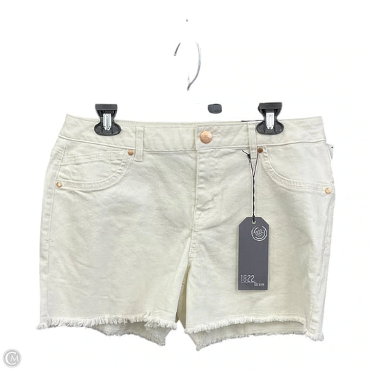 Shorts By 1822 Denim In Ivory, Size: 14