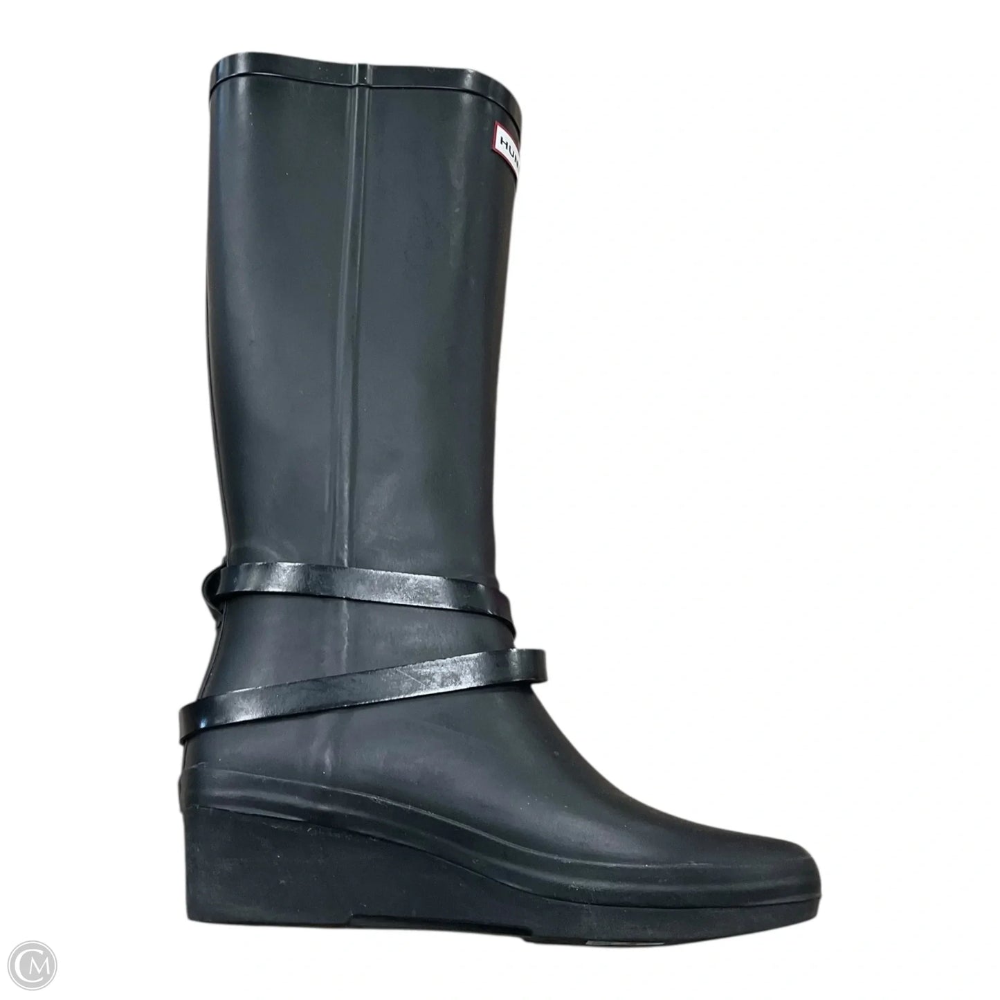 Boots Rain By Hunter In Black, Size: 8