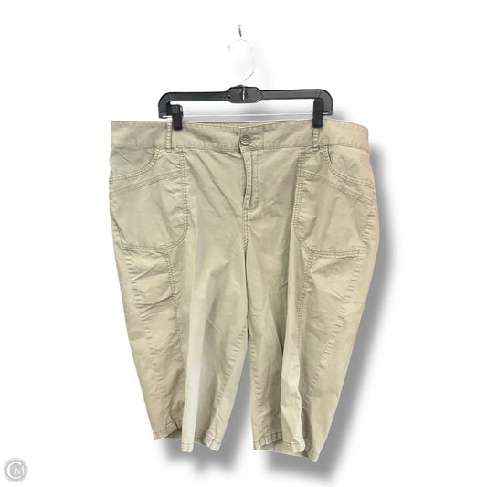 Shorts By Lane Bryant In Green, Size: 22
