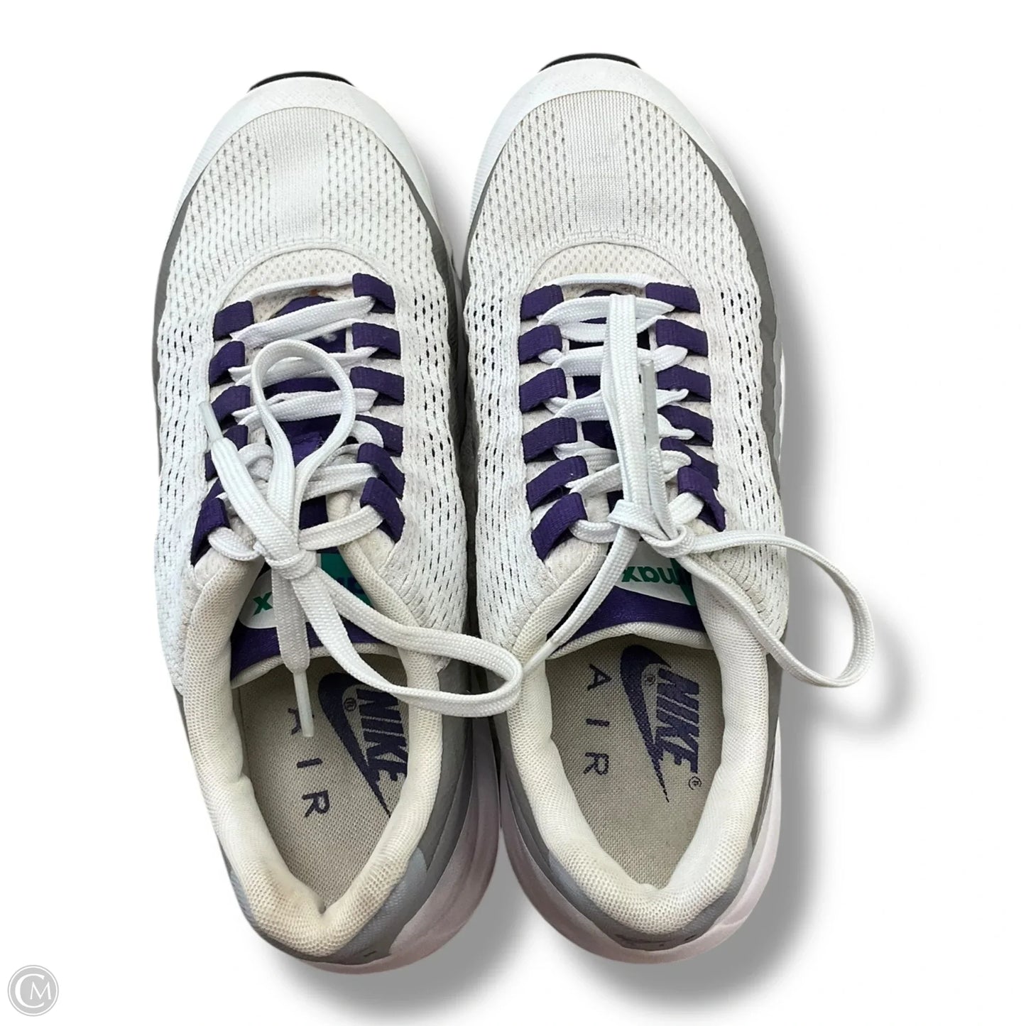 Shoes Athletic By Nike In Grey & White, Size: 7