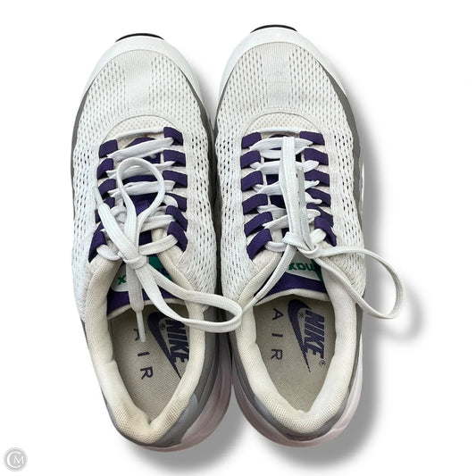 Shoes Athletic By Nike In Grey & White, Size: 7