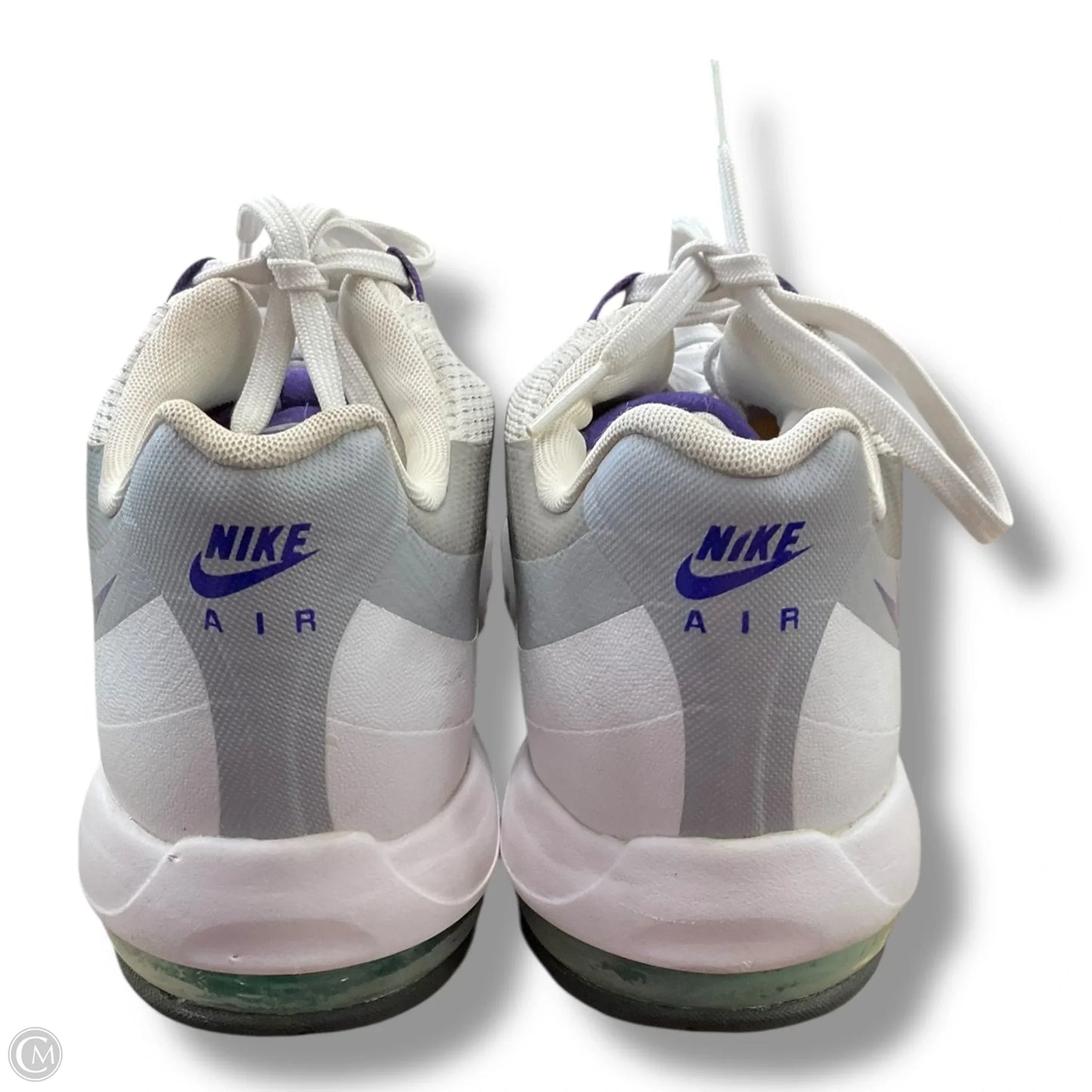 Shoes Athletic By Nike In Grey & White, Size: 7