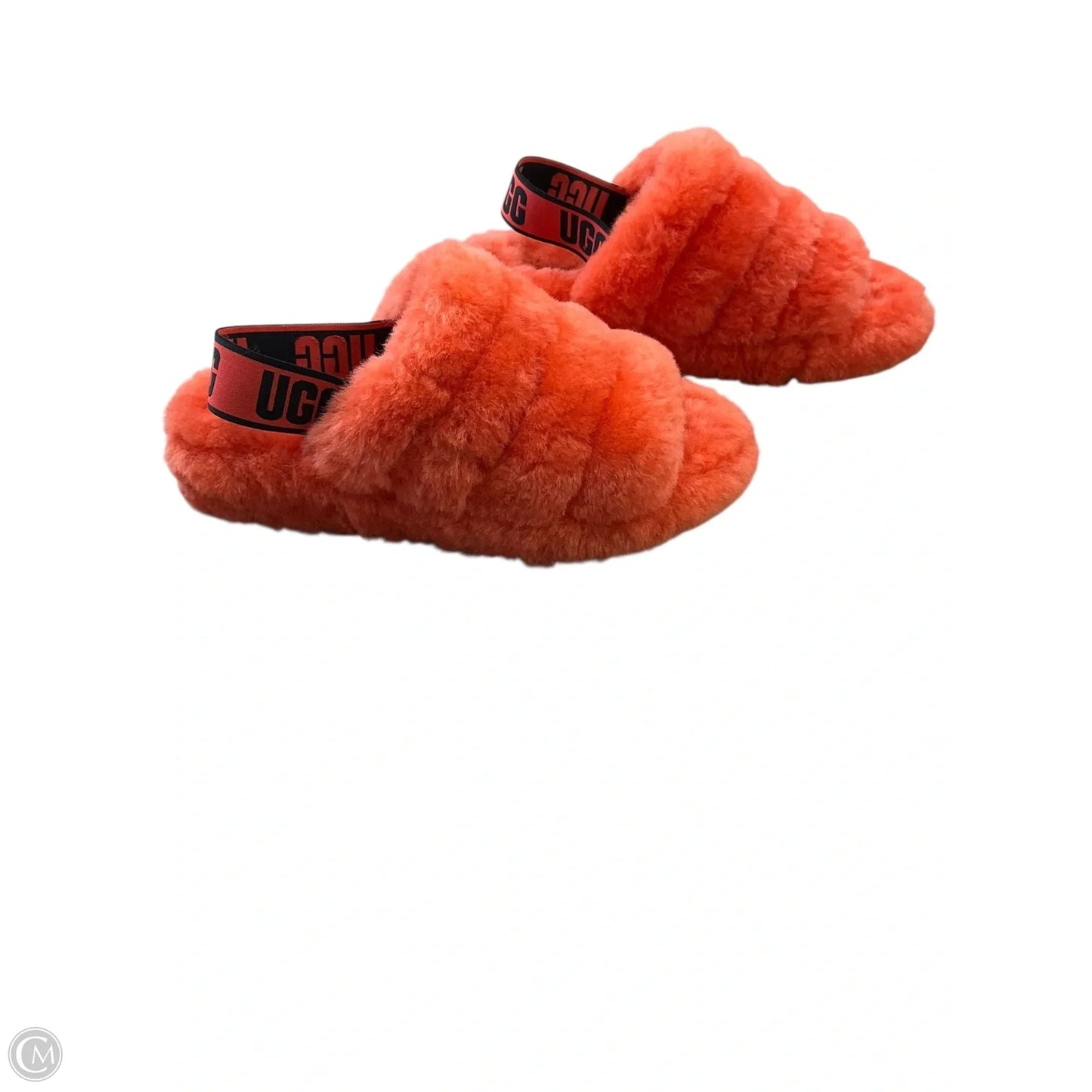 Sandals Designer By Ugg In Orange, Size: 6