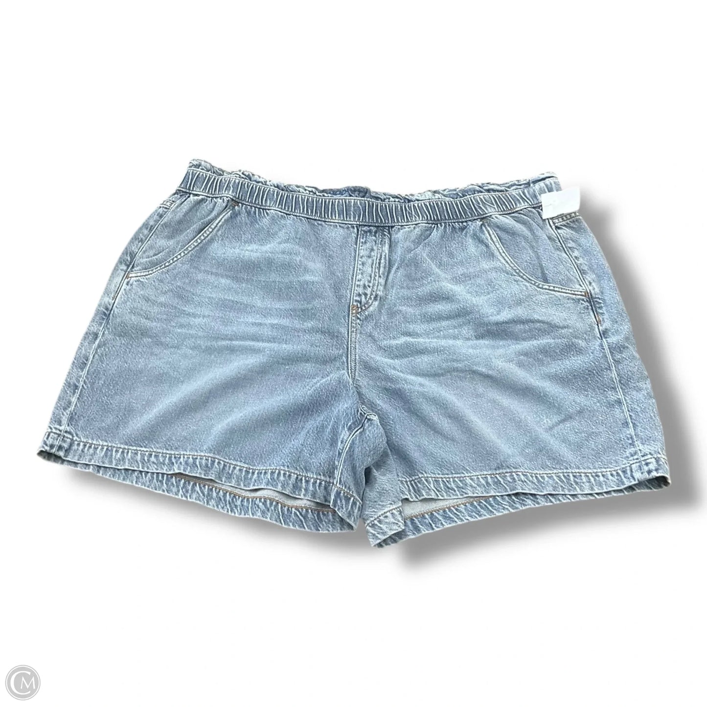 Shorts By Lane Bryant In Blue Denim, Size: 22