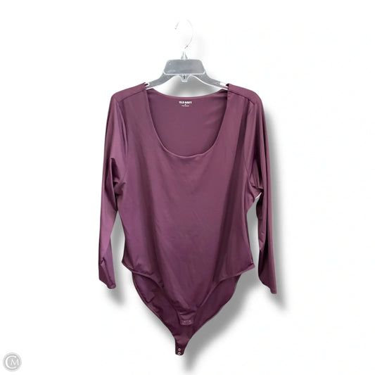 Bodysuit By Old Navy In Purple, Size: 3x
