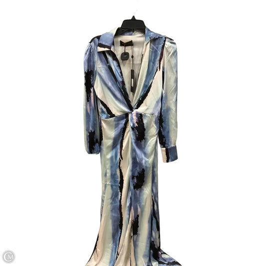 Dress Casual Maxi By Fashion Nova In Blue, Size: S