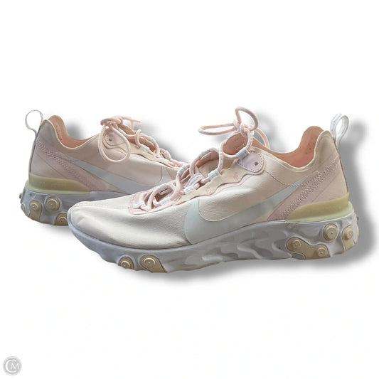 Shoes Athletic By Nike In Pink & White, Size: 9