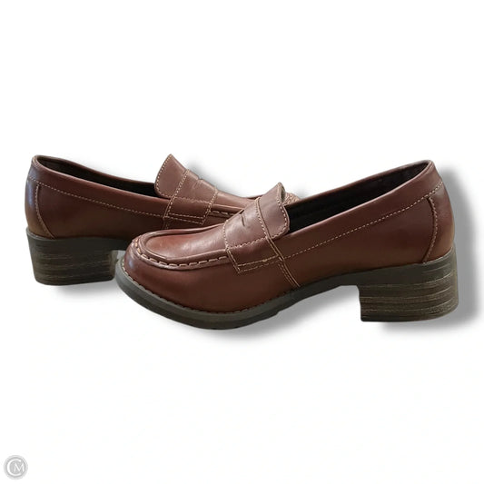 Shoes Heels Block By Eastland In Brown, Size: 6.5