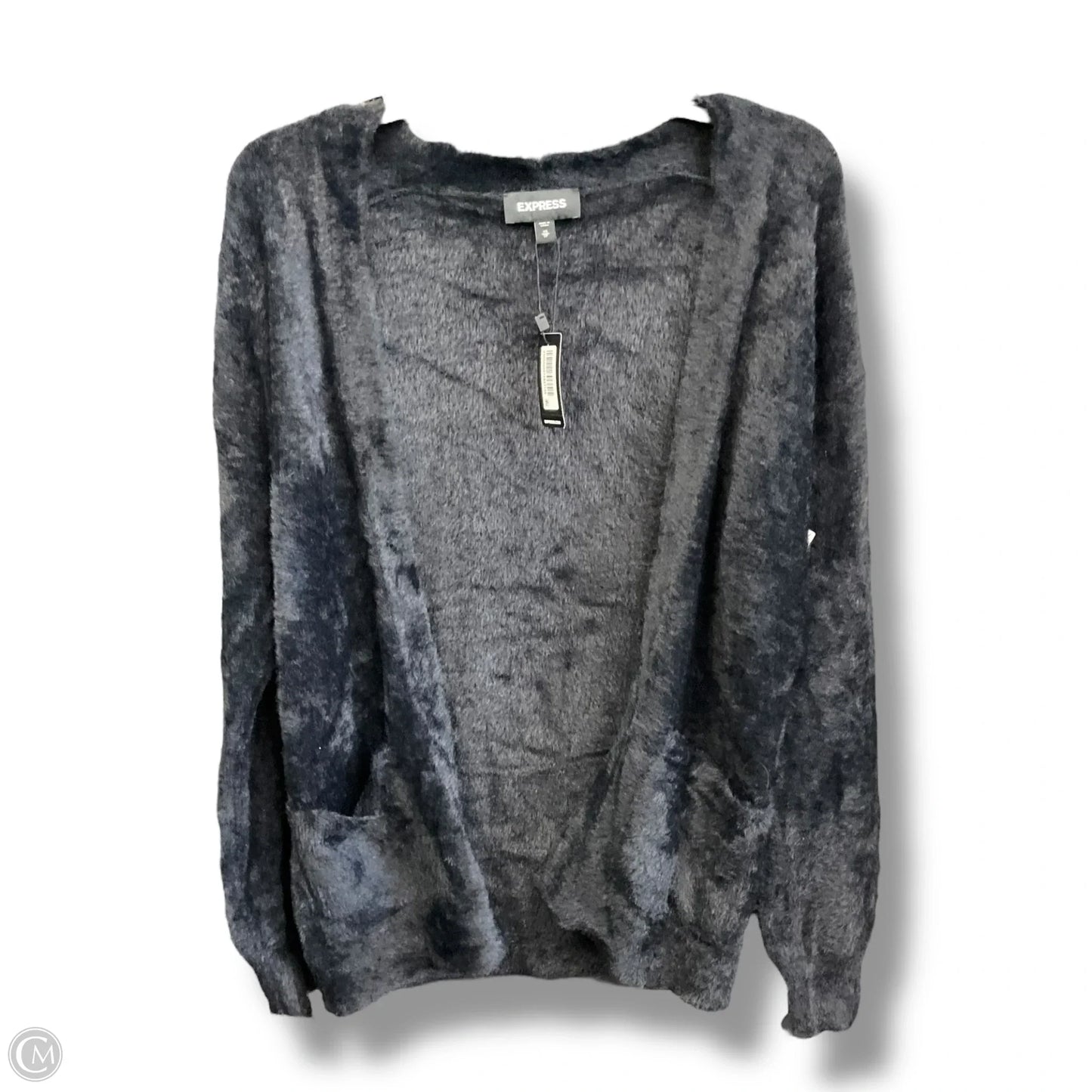 Cardigan By Express In Black, Size: Xs