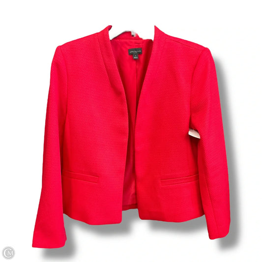 Blazer By Ann Taylor In Red, Size: M