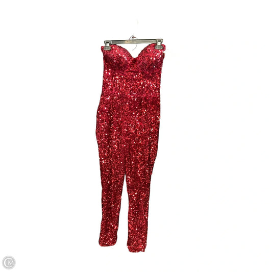 Jumpsuit By Fashion Nova In Red, Size: M