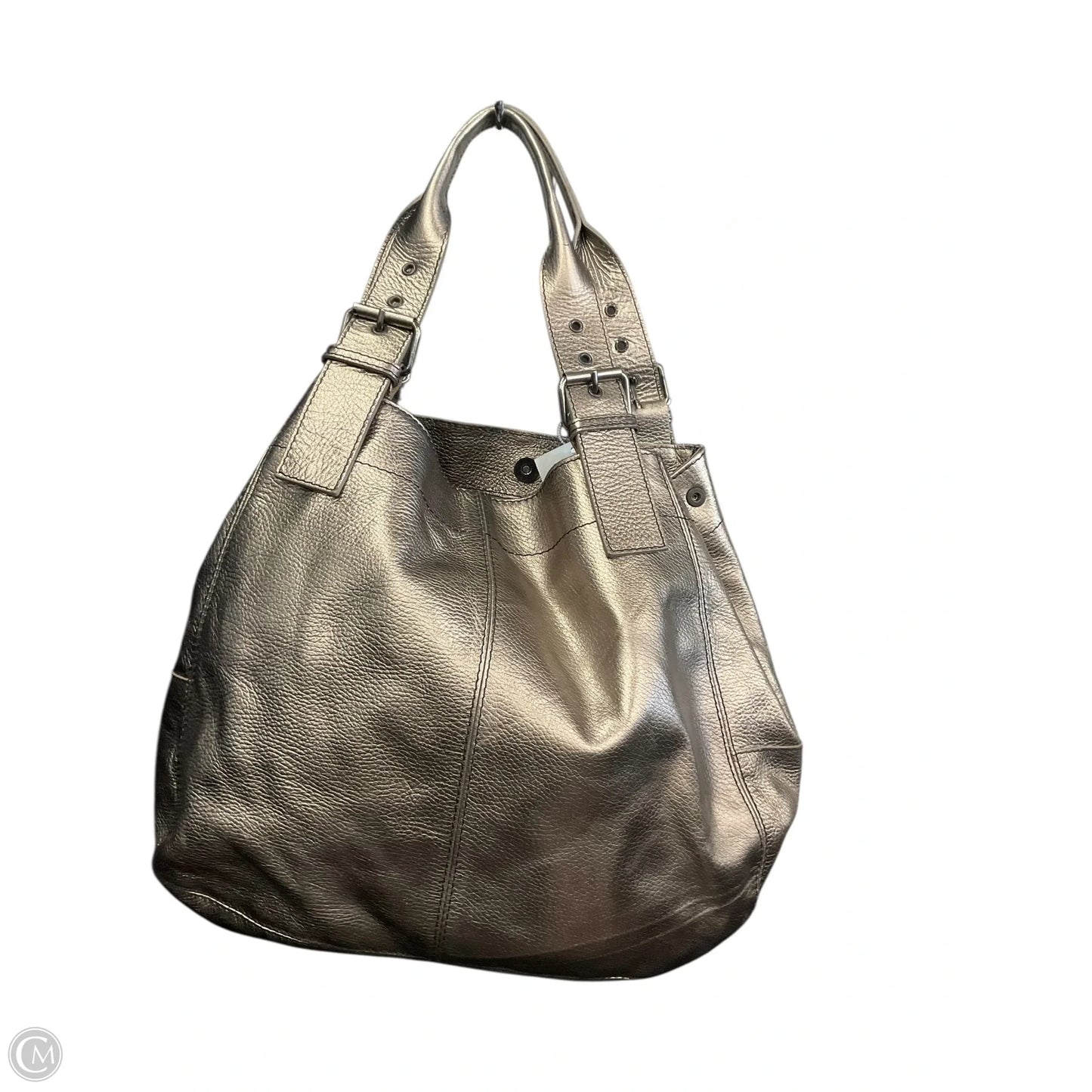 Handbag Leather By Cmc, Size: Large
