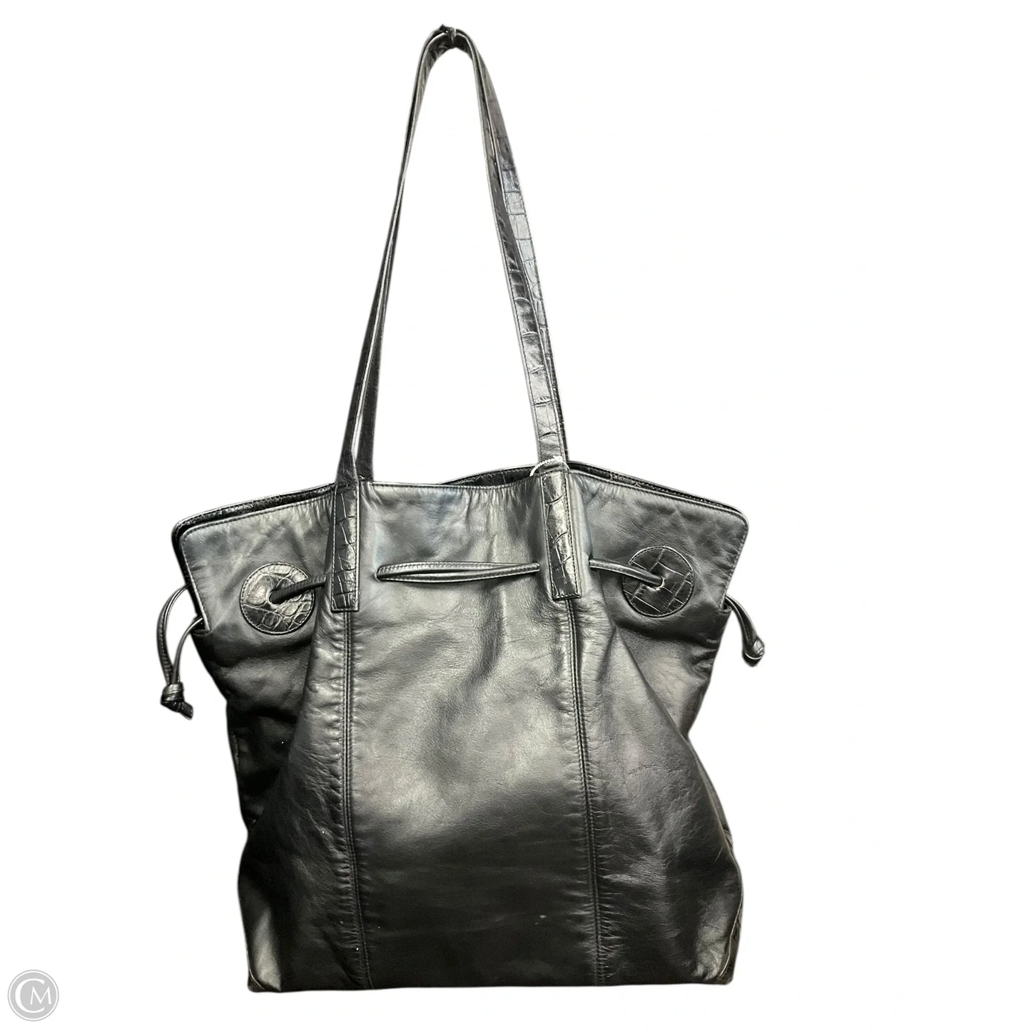 Handbag Leather By Clothes Mentor, Size: Large