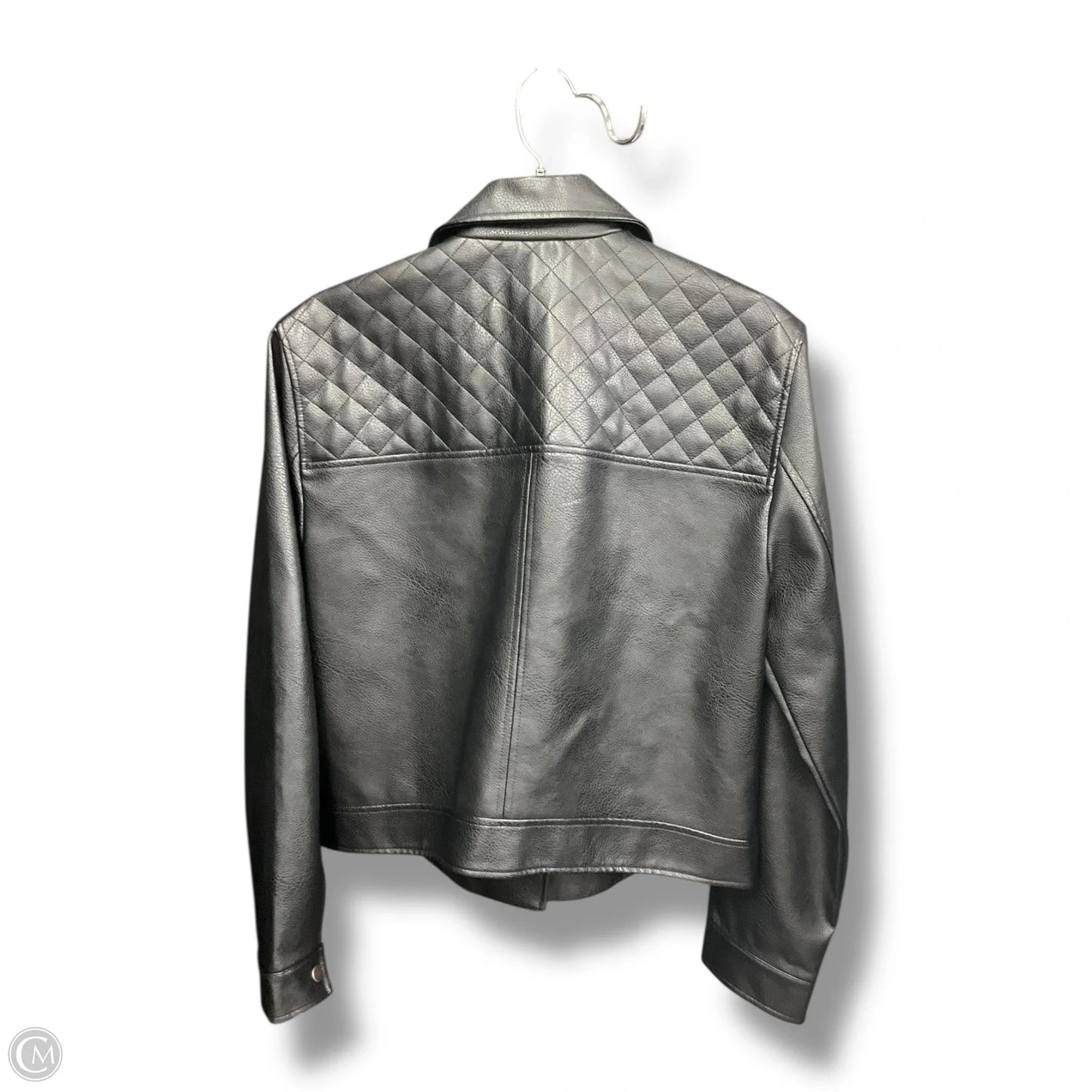 Jacket Moto By Steve Madden In Black, Size: L