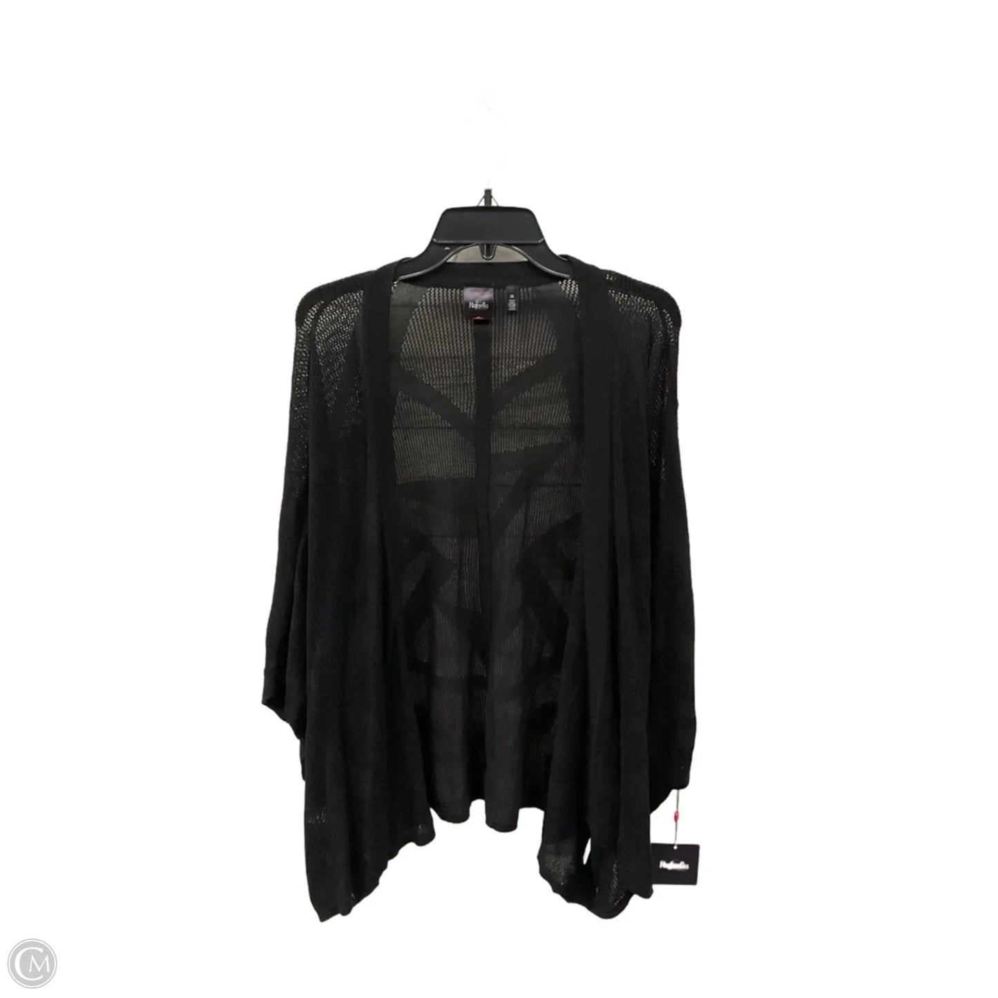 Cardigan By Rafaella In Black, Size: 1x