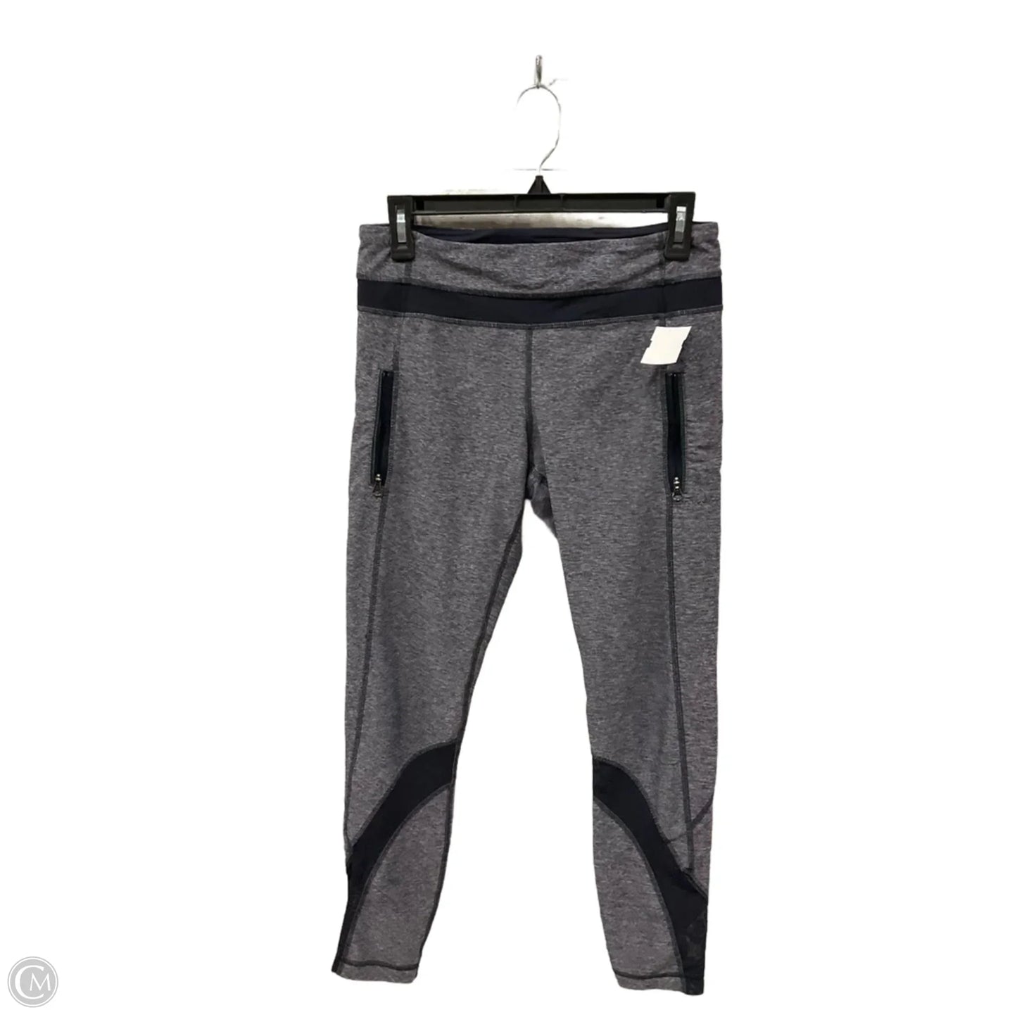 Athletic Leggings By Lululemon In Grey, Size: M