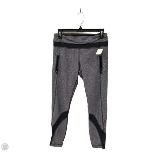Athletic Leggings By Lululemon In Grey, Size: M