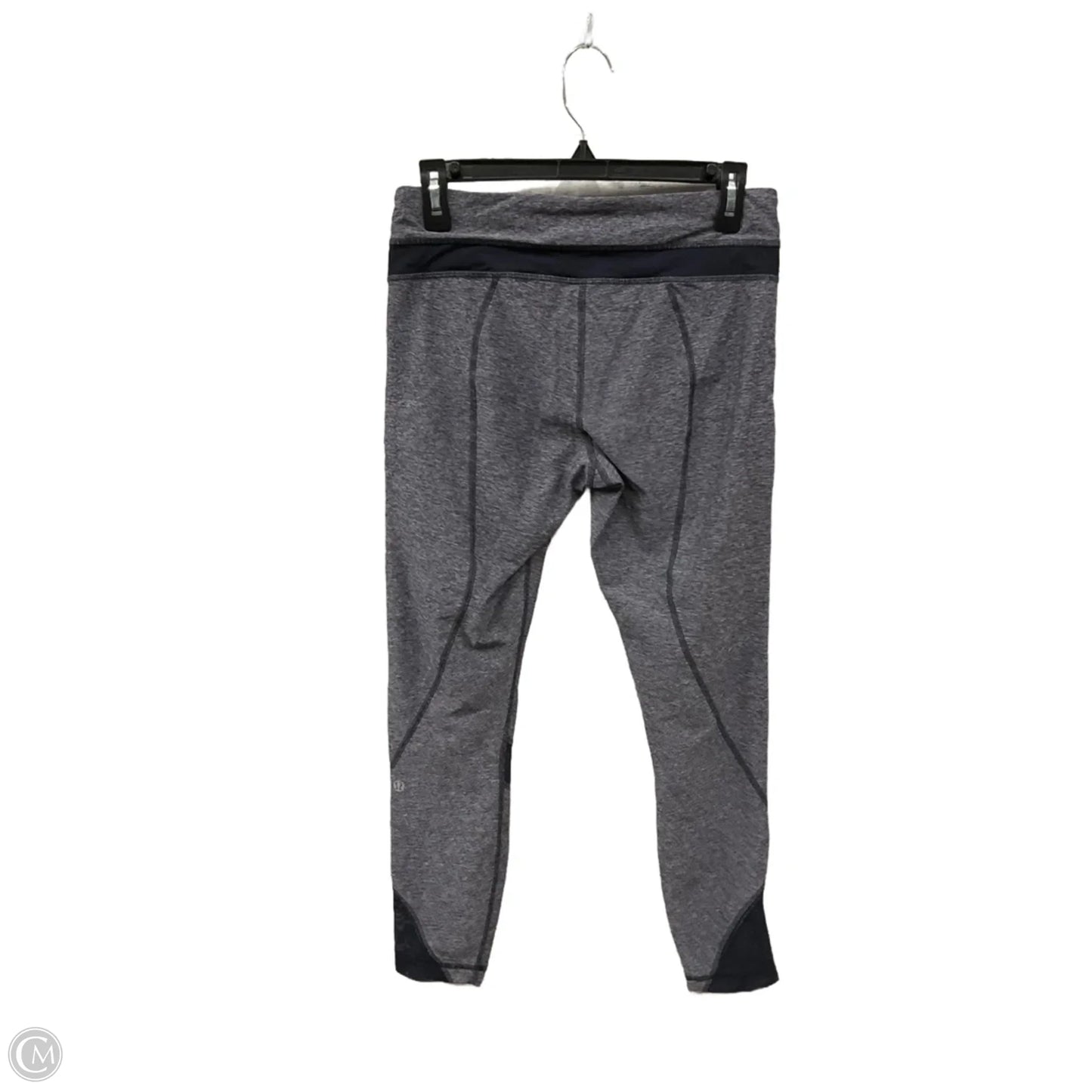 Athletic Leggings By Lululemon In Grey, Size: M