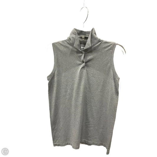 Athletic Tank Top By Slazenger In Grey, Size: S
