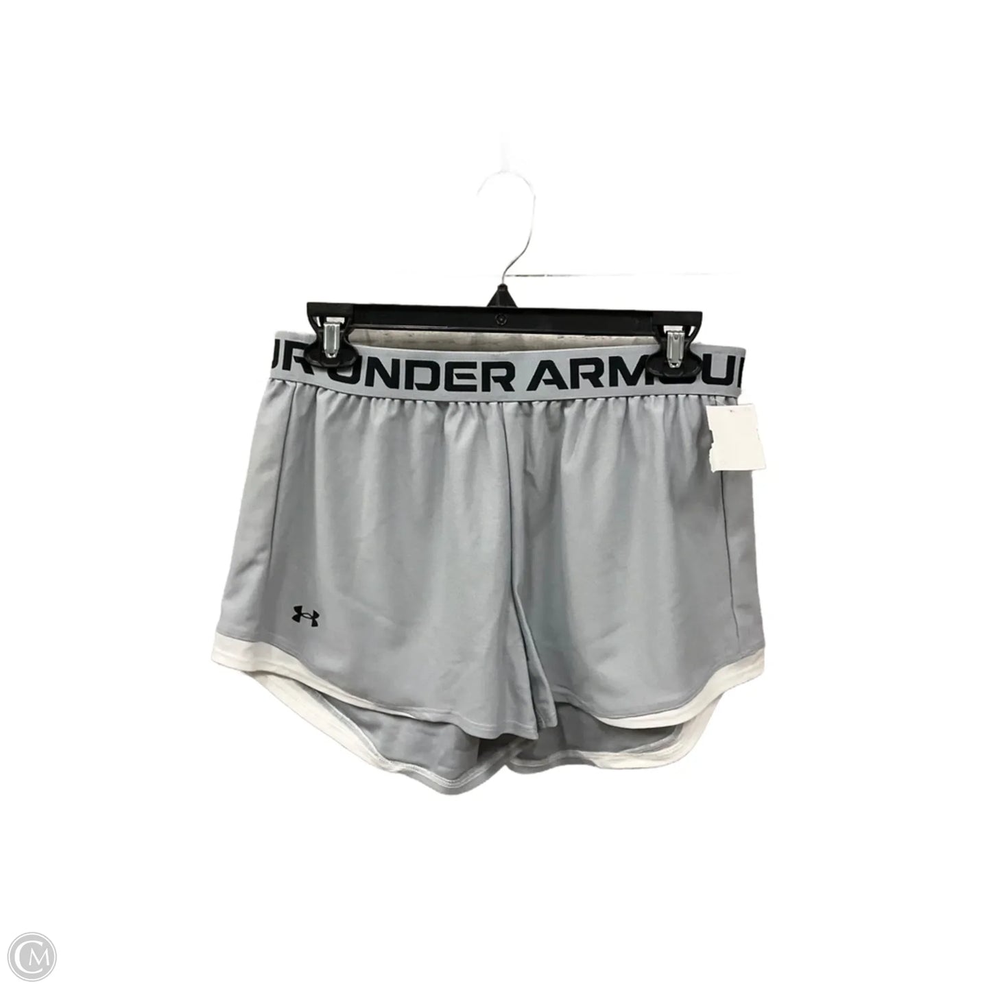 Athletic Shorts By Under Armour In Grey, Size: M