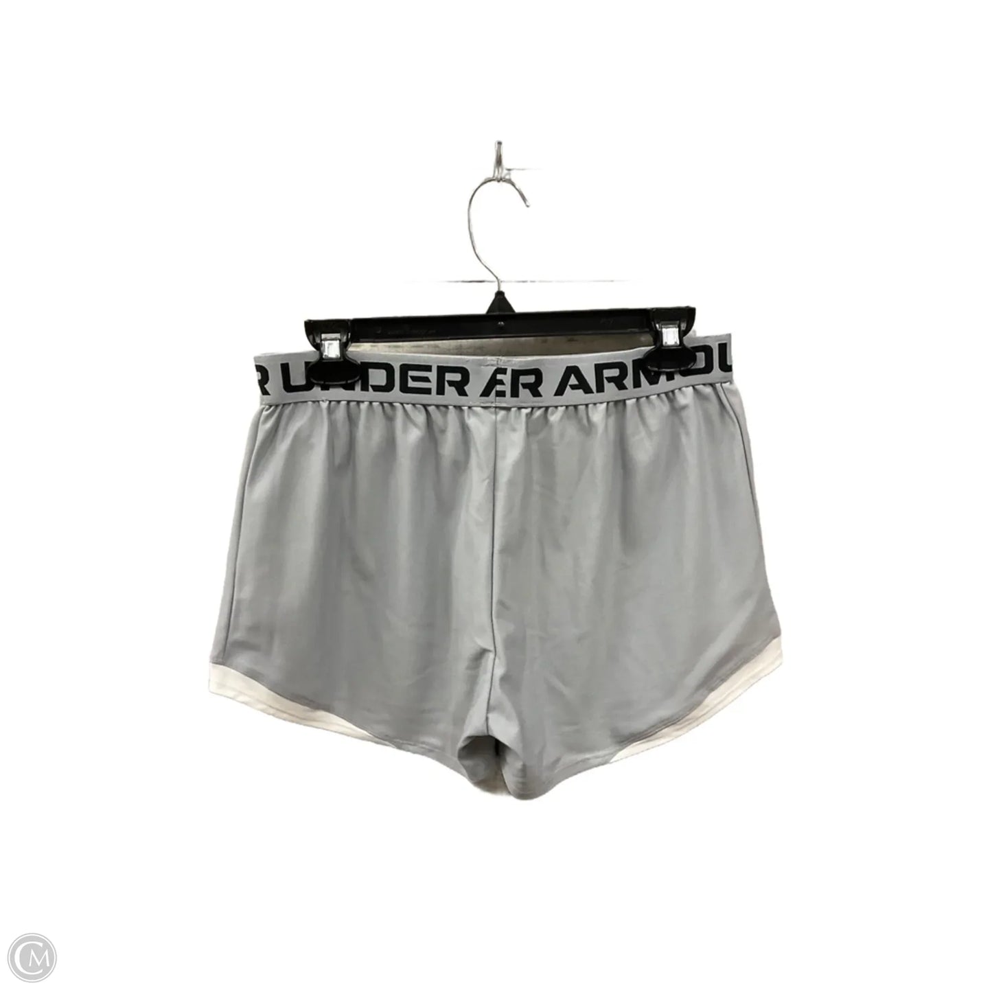 Athletic Shorts By Under Armour In Grey, Size: M
