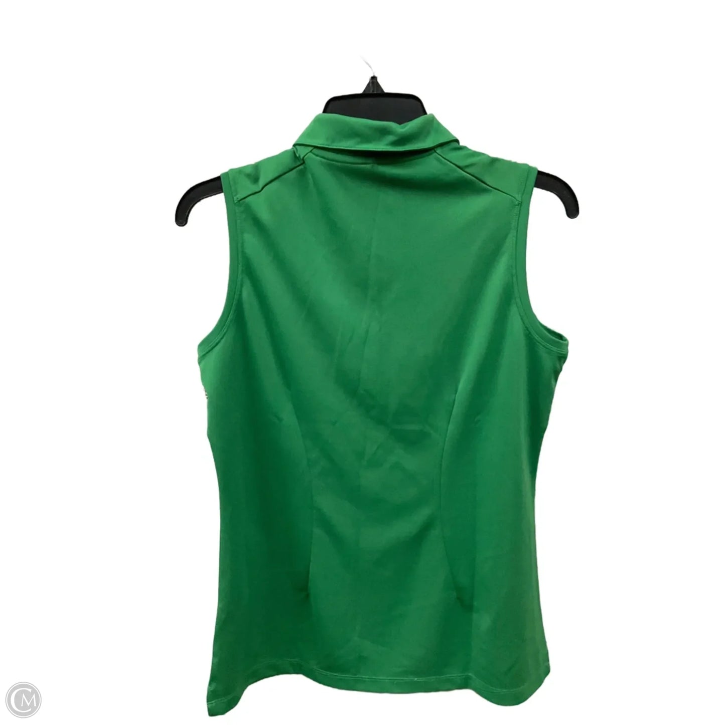 Athletic Tank Top By Nike Apparel In Green, Size: M