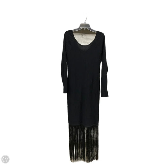 Dress Party Long By Dkny In Black, Size: L
