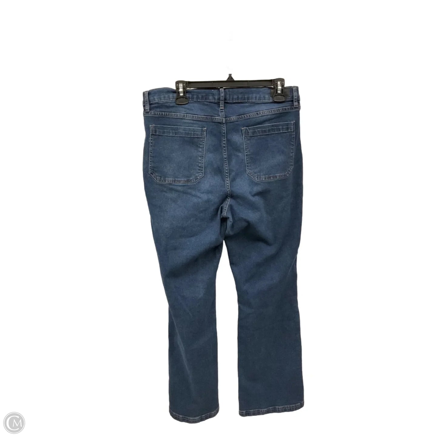 Jeans Boot Cut By Nicole Miller In Blue Denim, Size: 12