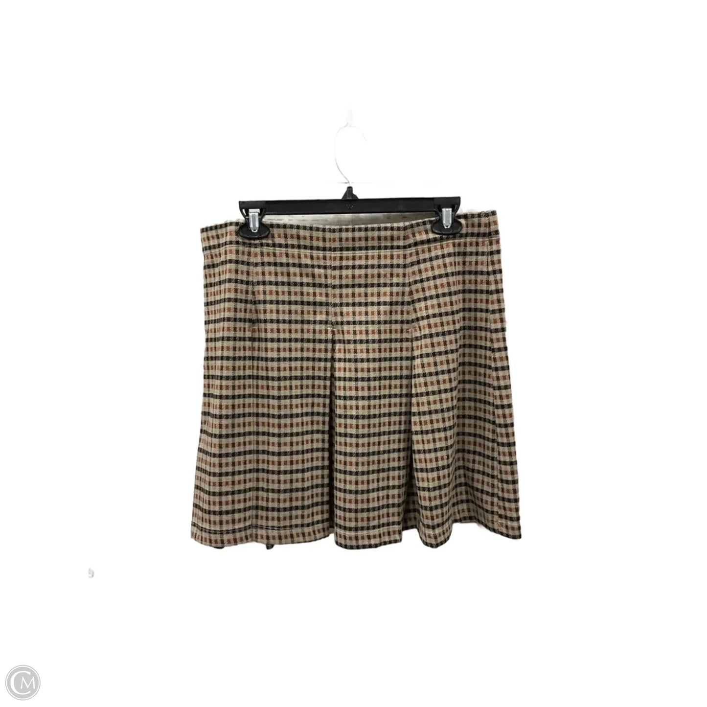 Skirt Midi By Max Studio In Plaid Pattern, Size: 14