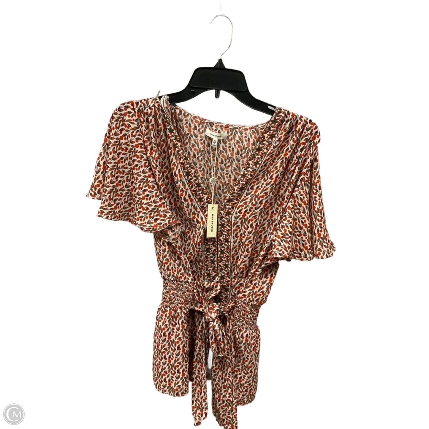 Top Sleeveless By Max Studio In Orange, Size: Xl