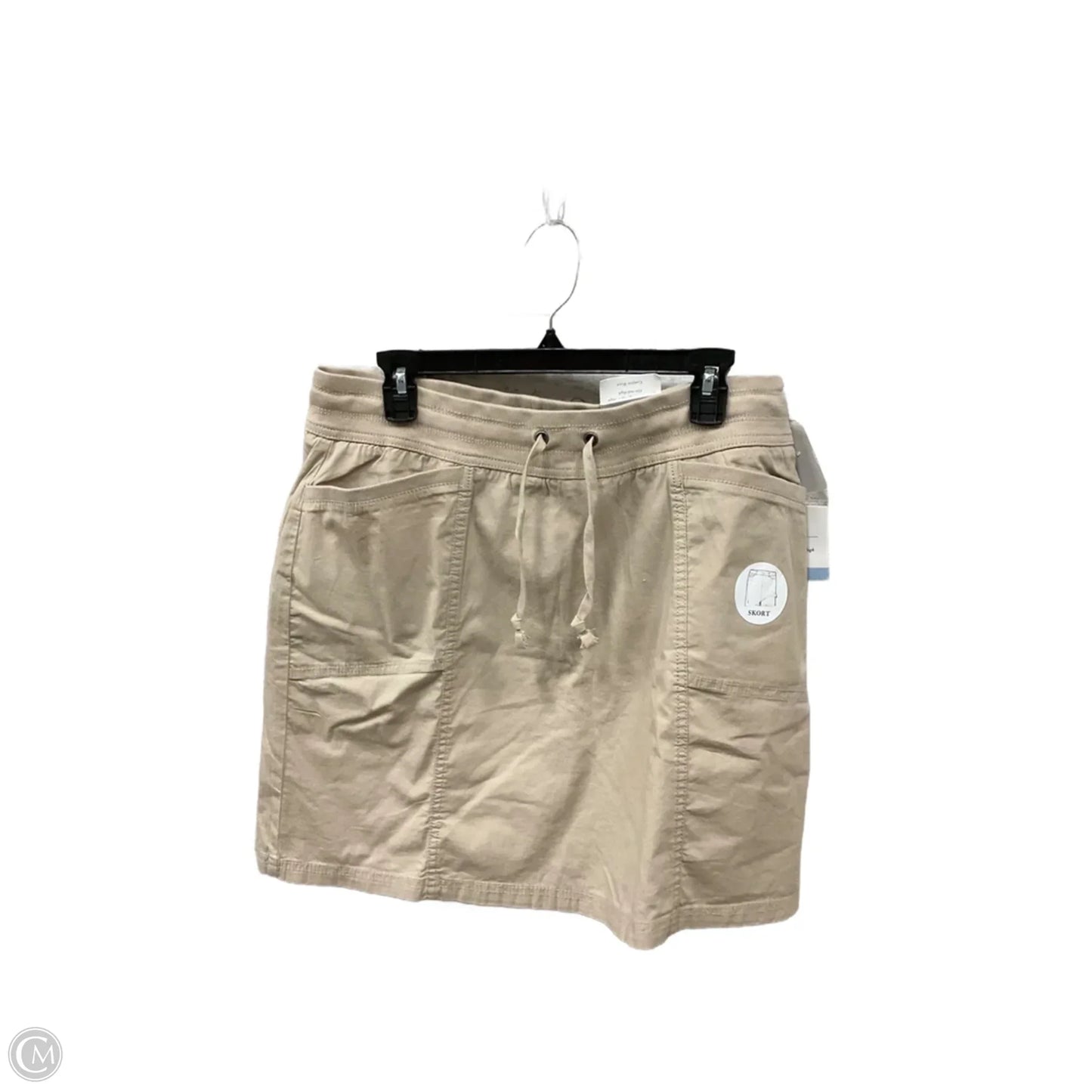 Skort By Croft And Barrow In Tan, Size: 14
