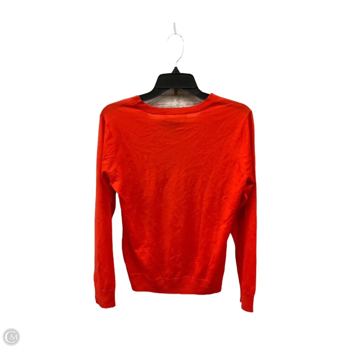 Top Long Sleeve By Ralph Lauren In Orange, Size: L