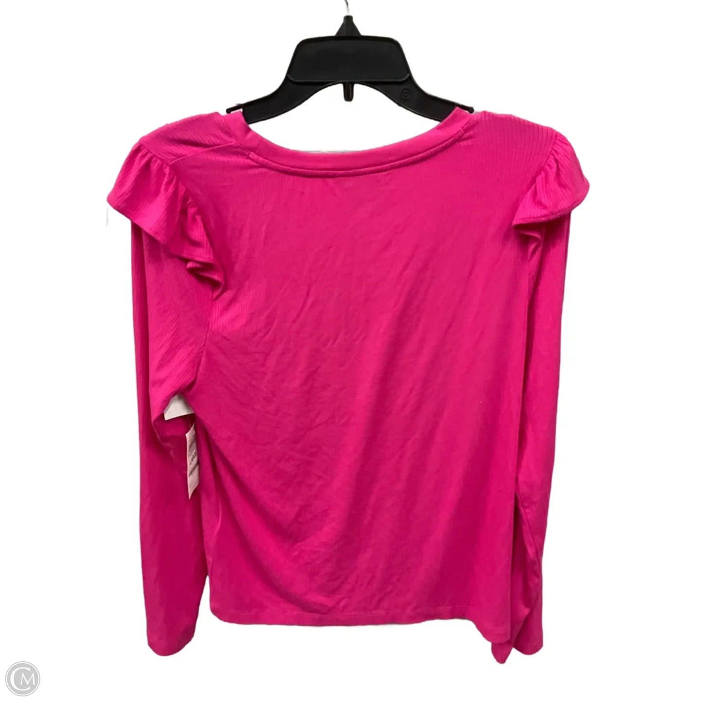 Top Long Sleeve By On 34th In Pink, Size: L