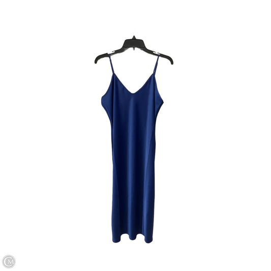 Dress Casual Maxi By Banana Republic In Blue, Size: M