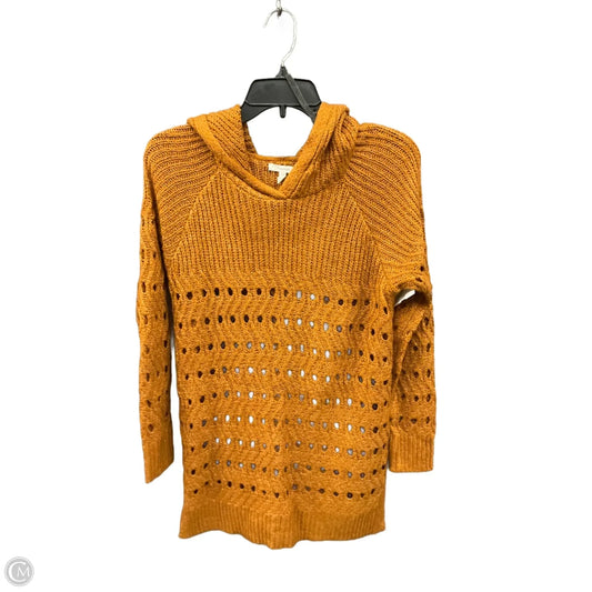 Sweatshirt Hoodie By Maurices In Brown, Size: S