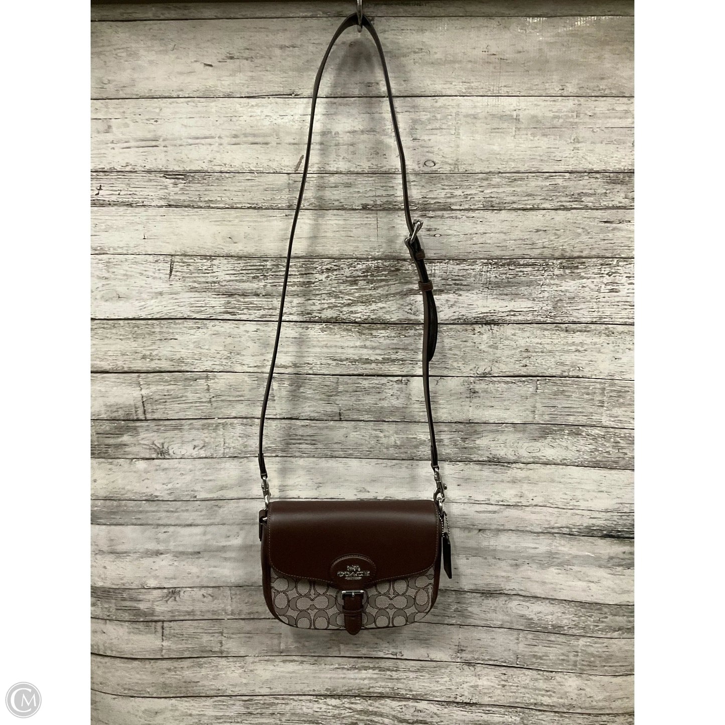 Crossbody Designer By Coach, Size: Small