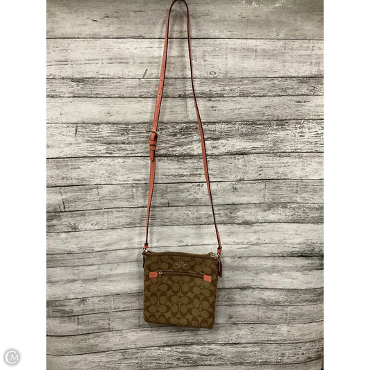 Crossbody Designer By Coach, Size: Medium